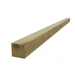 100mm (4") Green Pressure Treated Posts