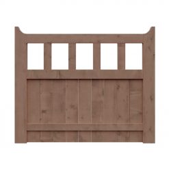 Brown Front Garden Gate