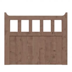 Brown Front Garden Gate